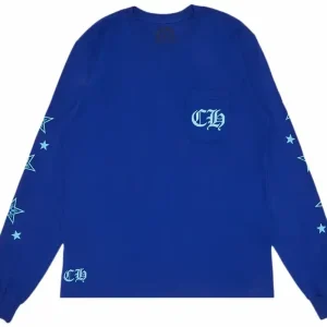 Blue Chrome Hearts Sweatshirt