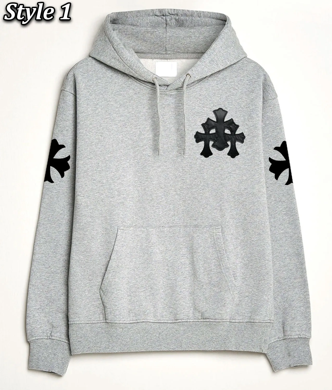 Grey Chrome Hearts Hoodie Grey Chrome Hearts Hoodie