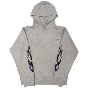 Gray Chrome Hearts Hoodie