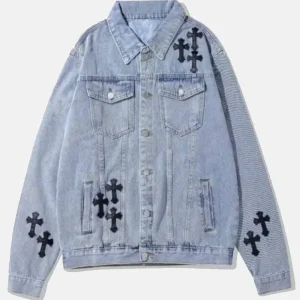 chrome hearts denim jacket