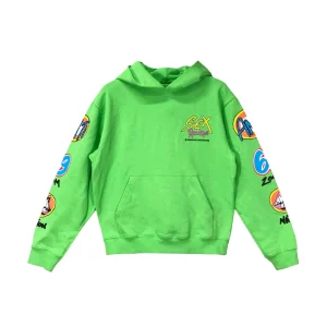 green chrome hearts hoodie