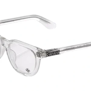 chrome hearts clear glasses