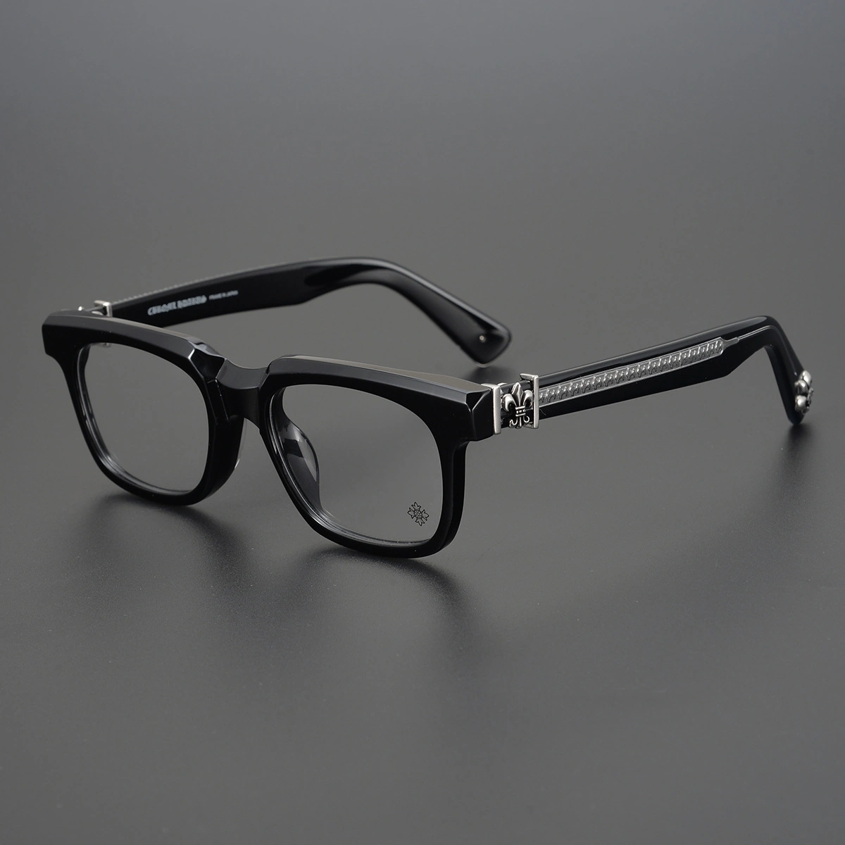 black chrome heart glasses black chrome heart glasses