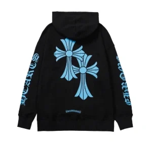 chrome hearts hoodie cross