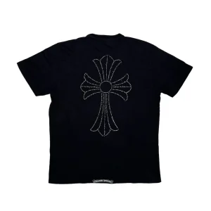 black chrome heart shirt