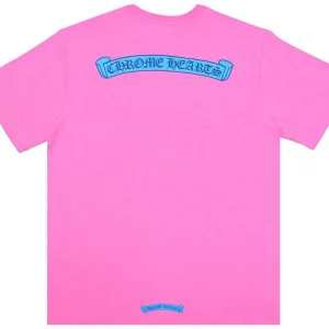 pink chrome hearts t shirts