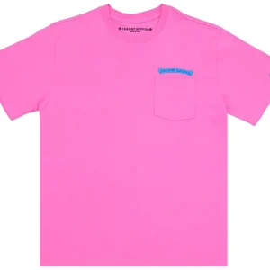 pink chrome hearts t shirts