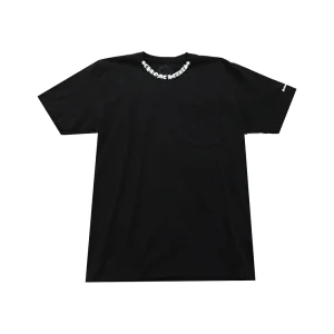 CH Neck Letters Short Sleeve T Shirt