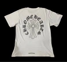 black and white chrome hearts shirt