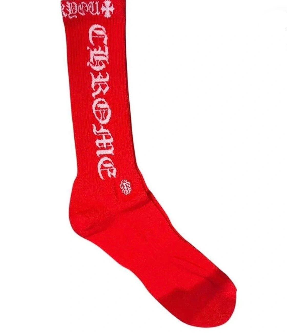 red chrome heart socks red chrome heart socks