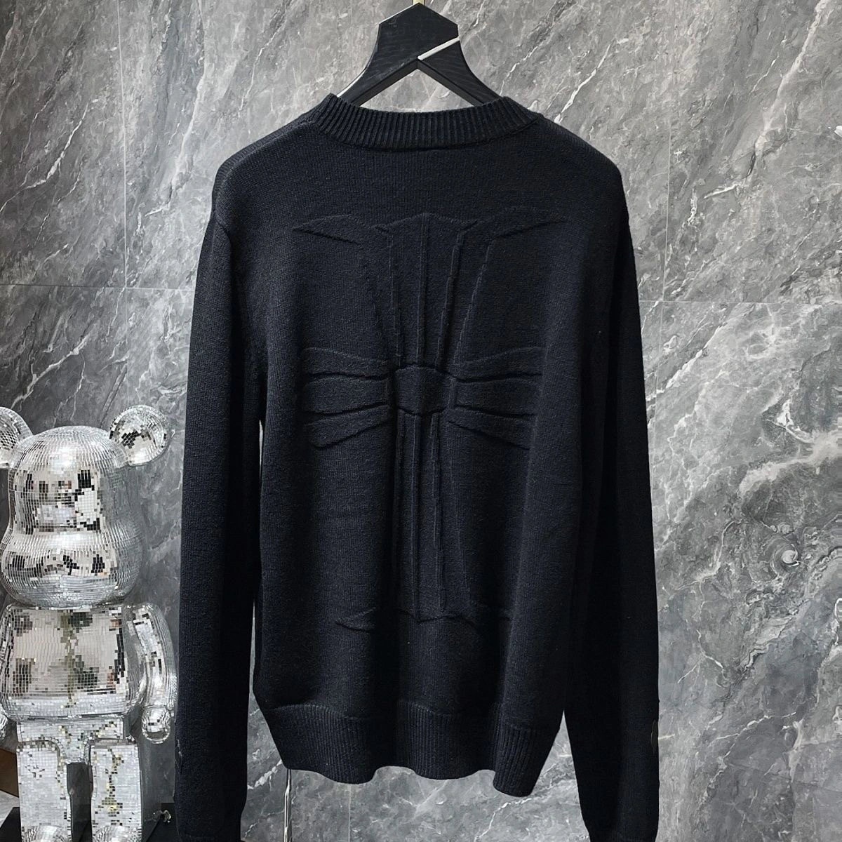 Chrome Hearts Black Long Sleeve Sweater Chrome Hearts Black Long Sleeve Sweater