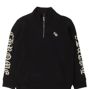Chrome Hearts Embroidered Quarter Zip Sweatshirt