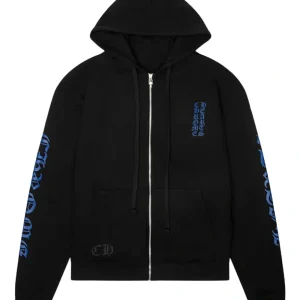 chrome hearts zip up hoodie