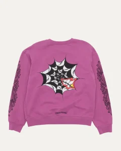Chrome Hearts Matty Boy Spider Web Crewneck Sweatshirt
