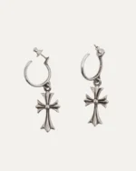 Chrome Hearts Cross Drop Earring
