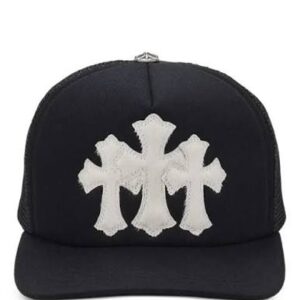 Chrome Hearts Triple Cross Cemetery Mohair Hat