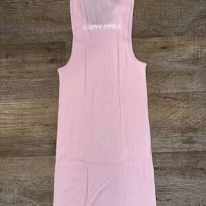 Pink Chrome Hearts Tank Top
